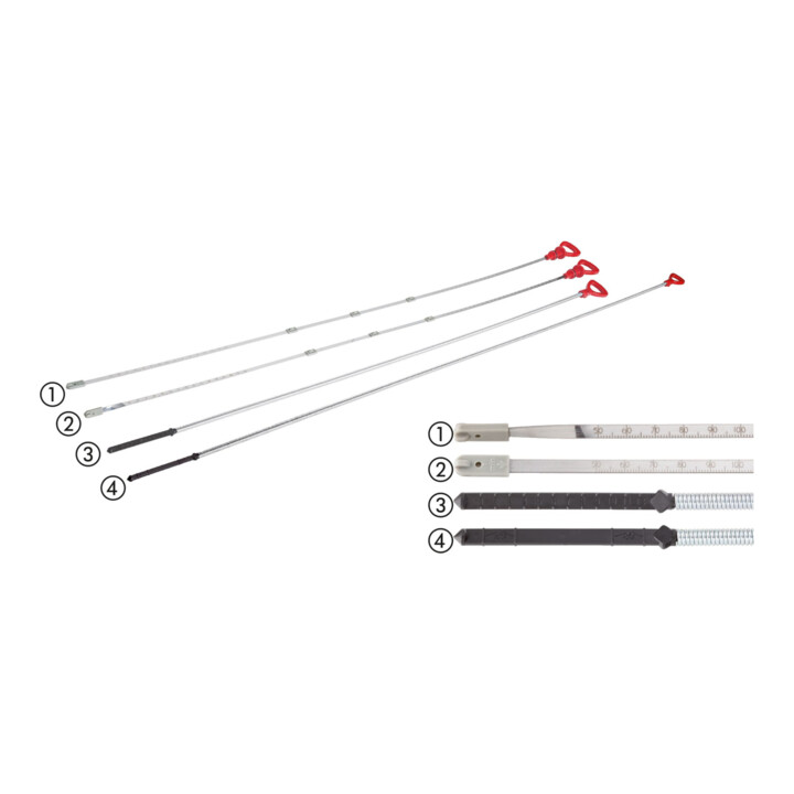 VIGOR Jeu de jauges d’huile MERCEDES-BENZ V2112, 4 outils
