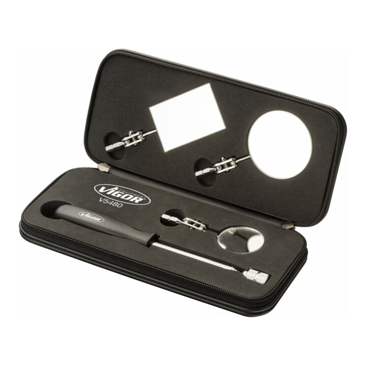 VIGOR Jeu de miroirs télescopiques V5480 4 x 4