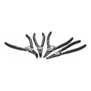 VIGOR Jeu de pinces pour circlips, 180 mm V4442, 4 outils