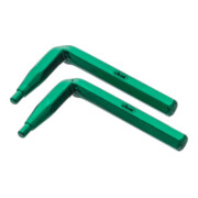 VIGOR Jeu de pointes de rechange pour pince à circlips à double articulation V5496-1-4