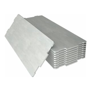 VIGOR Jeu de tôles pleines grand 137 mm V6685-3/10 10 pièces