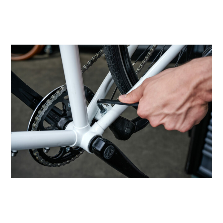 VIGOR Jeu de tournevis d’angle V4942 9 pièces Profil hexagonal intérieur 1,5 2 2,5 3 4 5 6 8 10