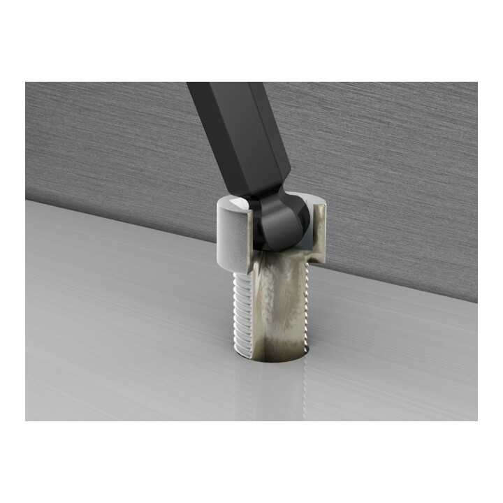 VIGOR Jeu de tournevis d'angle V5601 ∙ Profil hexagonal intérieur ∙ 10 outils