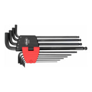 VIGOR Jeu de tournevis d'angle V5601 ∙ Profil hexagonal intérieur ∙ 10 outils-4