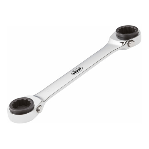 VIGOR Jeu de tournevis d'angle V5601 ∙ Profil hexagonal intérieur ∙ 10 outils