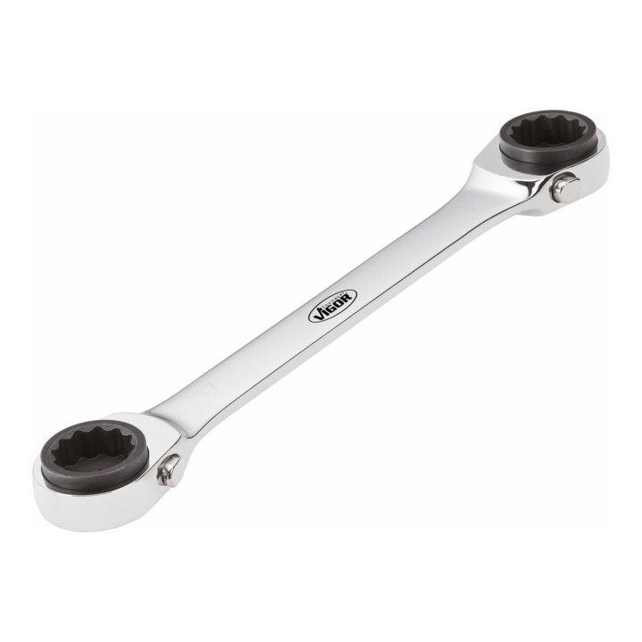 VIGOR Jeu de tournevis d'angle V5601 ∙ Profil hexagonal intérieur ∙ 10 outils