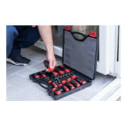 VIGOR Jeu de tournevis V4655 fente et cruciforme PH 0,6 x 3 – 1,6 x 10 PH0 – PH3, 12 pièces-4