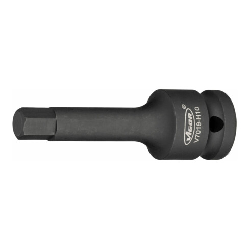 VIGOR Jeu d'embouts à chocs pour vis à six pans creux Profil V7019-H8