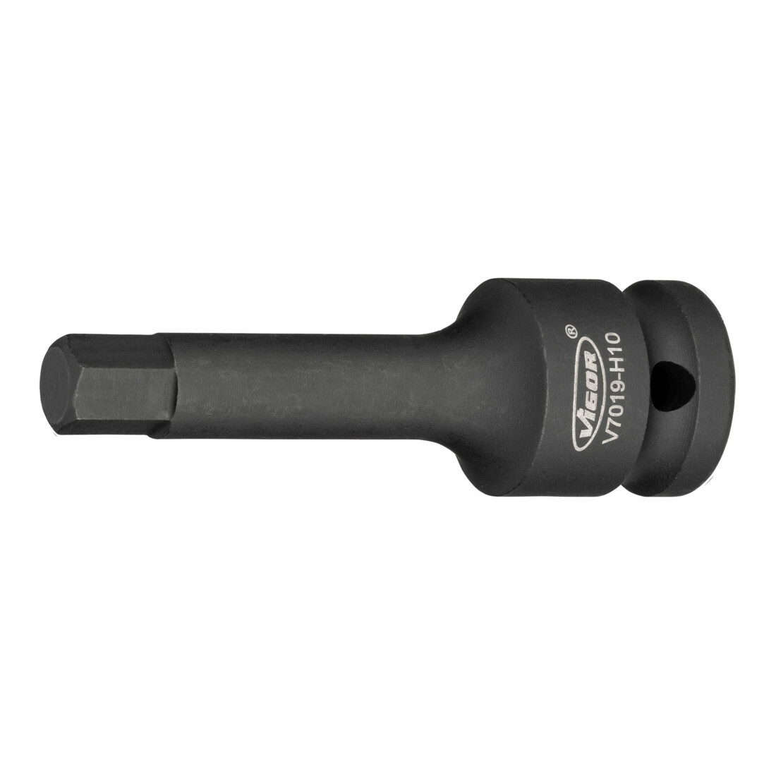 VIGOR Jeu d'embouts à chocs pour vis à six pans creux Profil V7019-H8