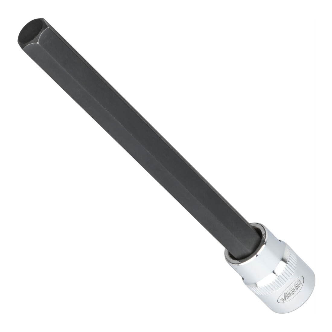 VIGOR Jeu d’embouts tournevis 3/8" à six pans creux intérieur V6019, carré intérieur 10