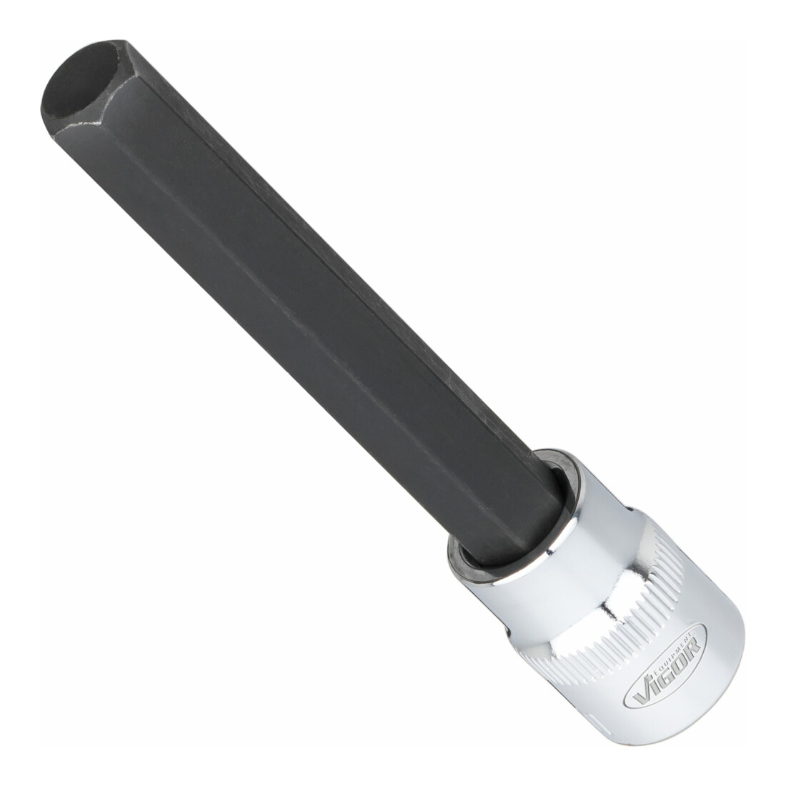 VIGOR Jeu d’embouts tournevis 3/8" à six pans creux intérieur V6019, carré intérieur 10
