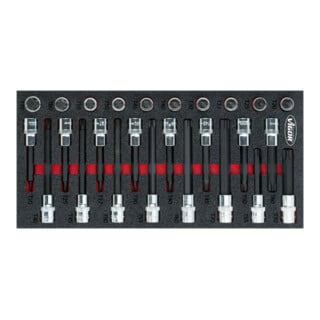 VIGOR Jeu d'embouts tournevis TX V5095, 26 pièces