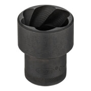 VIGOR Jeu d'extracteurs de vis à filetage hélicoïdal V2404N, carré 1/2" (12,5 mm), 6 – 19 mm