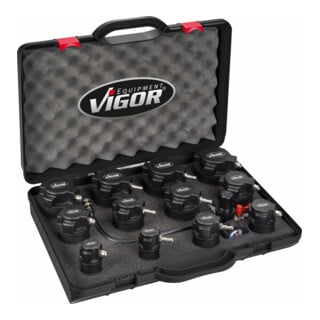VIGOR Jeu d’extracteurs Turbo-System pour véhicules V4304, 13 outils