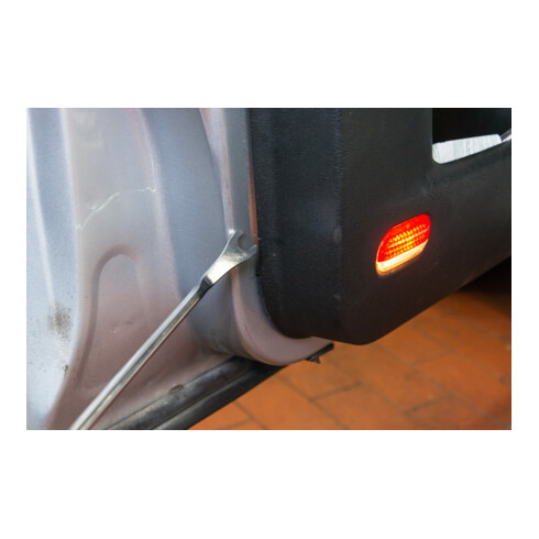 VIGOR Jeu d'extraction Clip V4885 Longueur totale : 495 mm, 3 outils