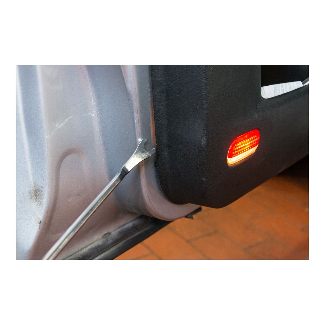 VIGOR Jeu d'extraction Clip V4885 Longueur totale : 495 mm, 3 outils