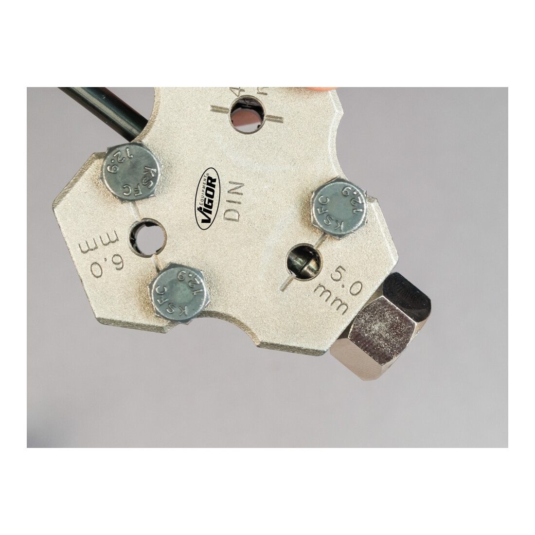VIGOR Jeu d’outils pour bordureuse V5513, 12 pièces