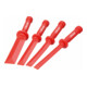 VIGOR Jeu d’outils pour enlever poids adhésifs V2512, 4 pièces-1