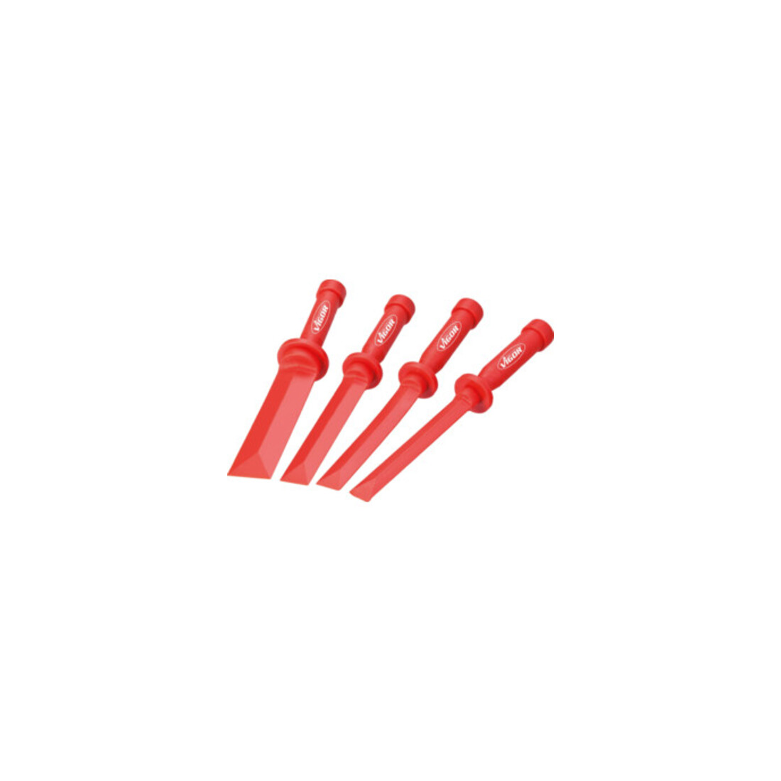 VIGOR Jeu d’outils pour enlever poids adhésifs V2512, 4 pièces