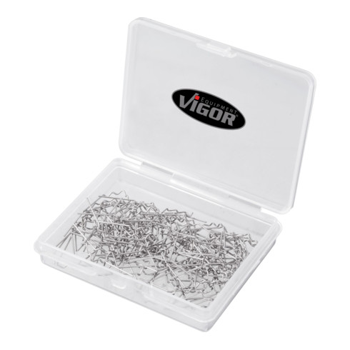 VIGOR Klammern, V-Format 0,6 mm V3671 Anzahl Werkzeuge: 100