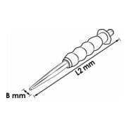 VIGOR Körner V6210-10 Gesamtlänge: 185 mm-4