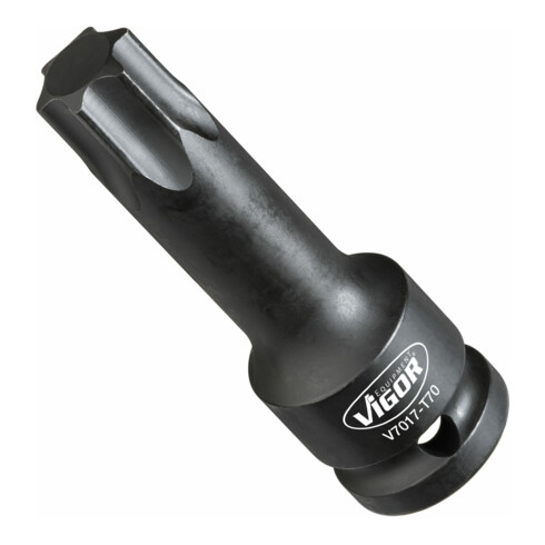 VIGOR kracht-slagmoersleutel-inzetstukken voor binnen TORX® profiel V7017-T30