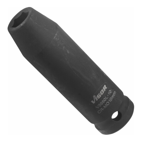 VIGOR Kraft Steckschlüssel Einsatz V5550L Vierkant hohl 12,5 mm (1/2 Zoll) Außen-Sechskant