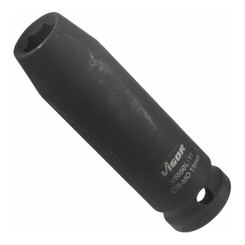VIGOR Kraft Steckschlüssel Einsatz V5550L Vierkant hohl 12,5 mm (1/2 Zoll) Außen-Sechskant