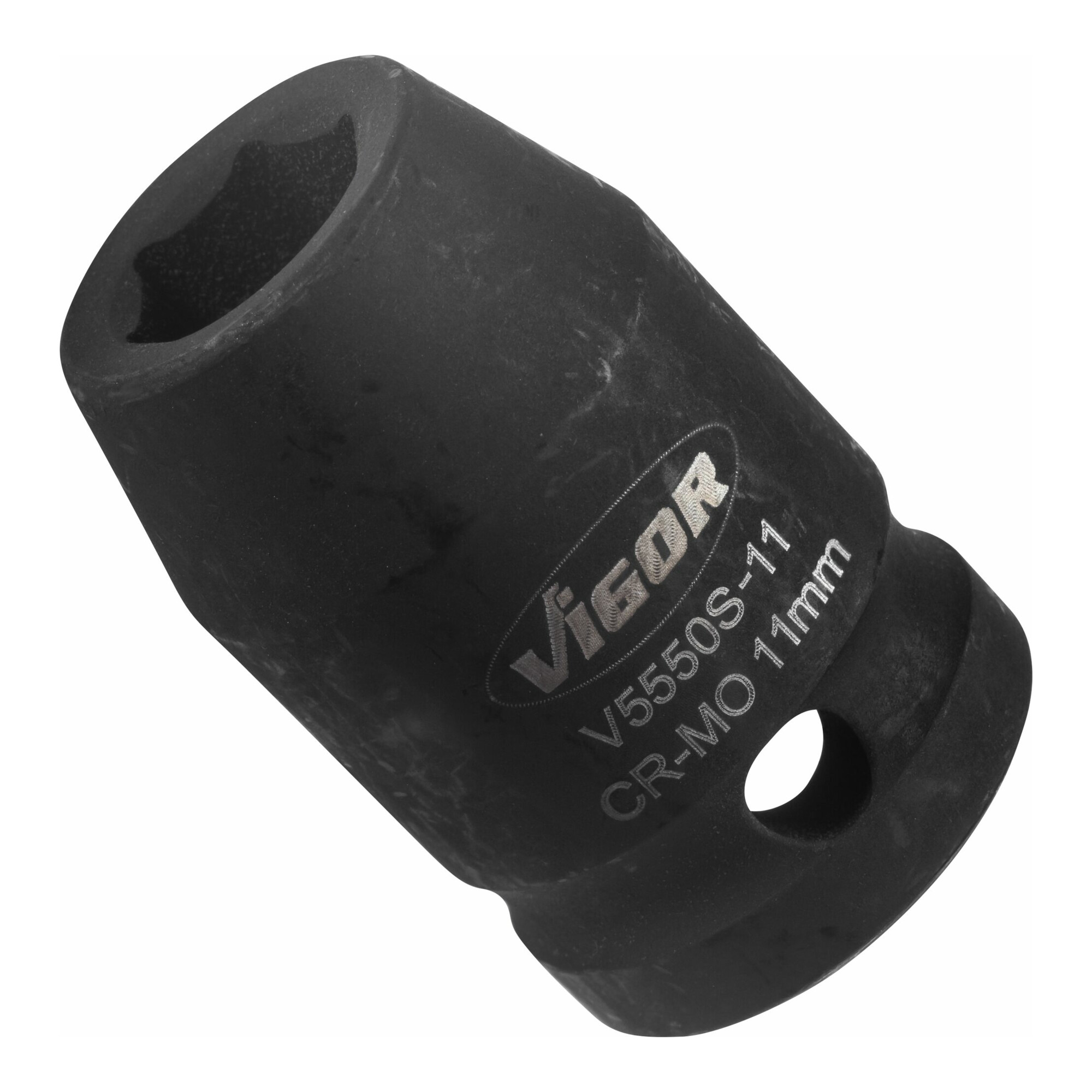 VIGOR Kraft Steckschlüssel Einsatz V5550S-11 Vierkant hohl 12,5 mm (1/2 Zoll) Außen-Sechskant Profil 11
