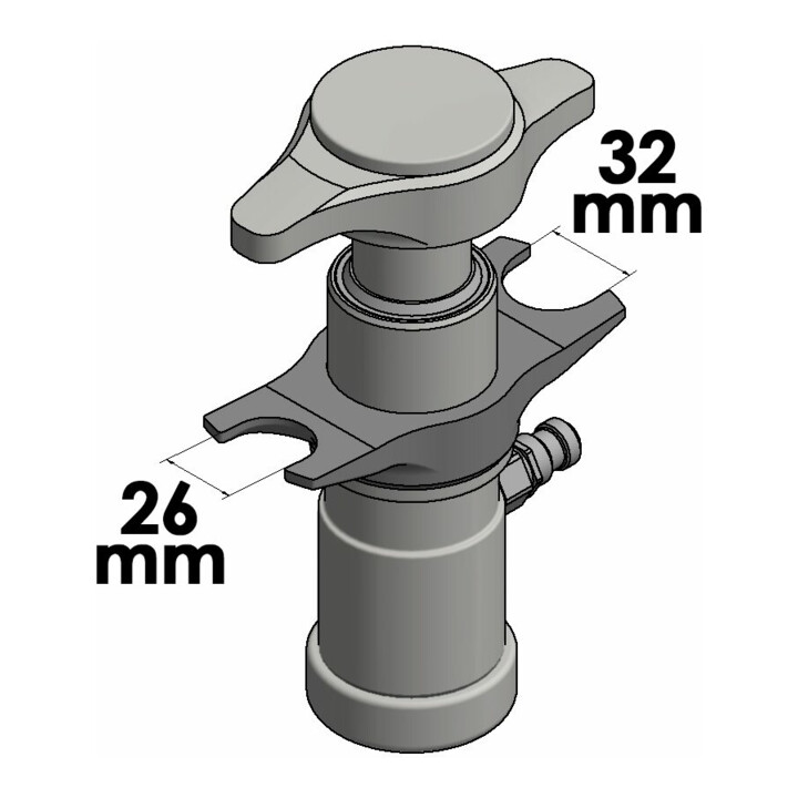 VIGOR Kugelgelenk-Abzieher, hydraulisch V5916 ∙ Anzahl Werkzeuge: 2