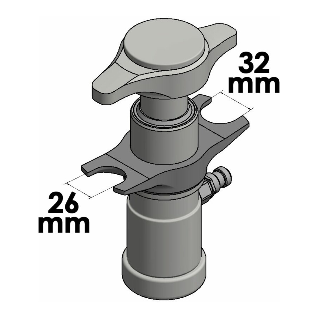 VIGOR Kugelgelenk-Abzieher, hydraulisch V5916 ∙ Anzahl Werkzeuge: 2