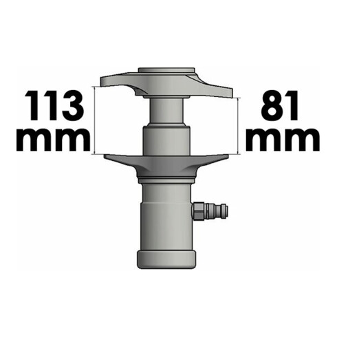 VIGOR Kugelgelenk-Ausdrücker, hydraulisch 8,8 t V5916-XL Anzahl Werkzeuge: 3