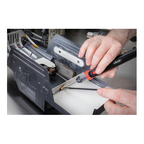 VIGOR Kunststoff-Reparatur Satz, V3551N, 134-teilig