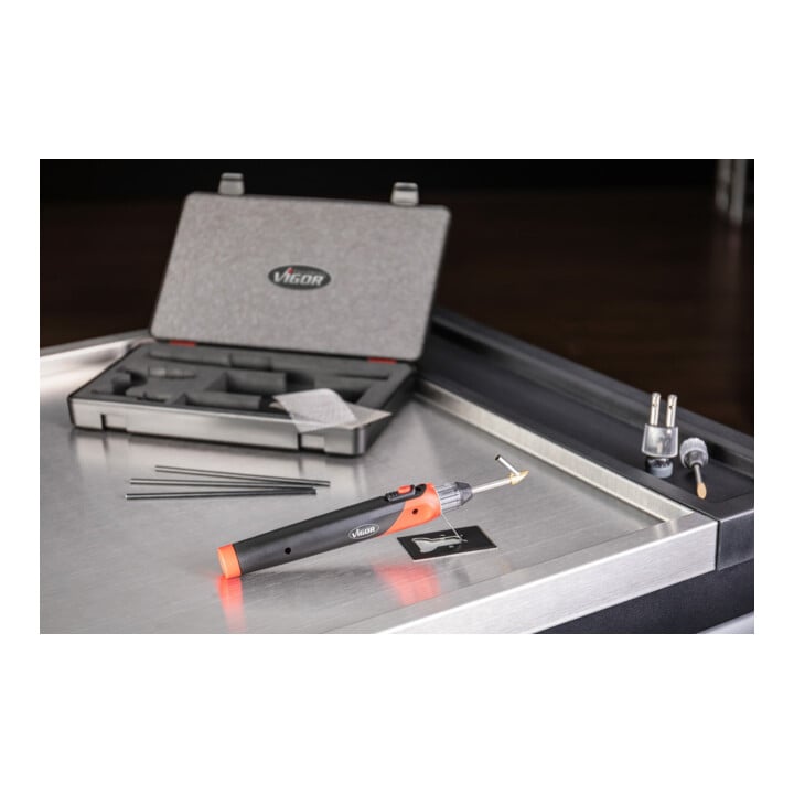 VIGOR Kunststoff-Reparatur Satz, V3551N, 134-teilig