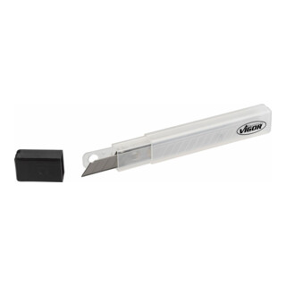 VIGOR Lames de cutter 9 mm V4308, lot de 10 outils