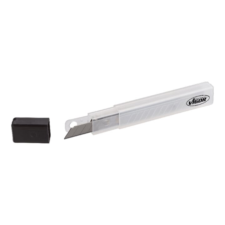 VIGOR Lames de cutter 9 mm V4308, lot de 10 outils