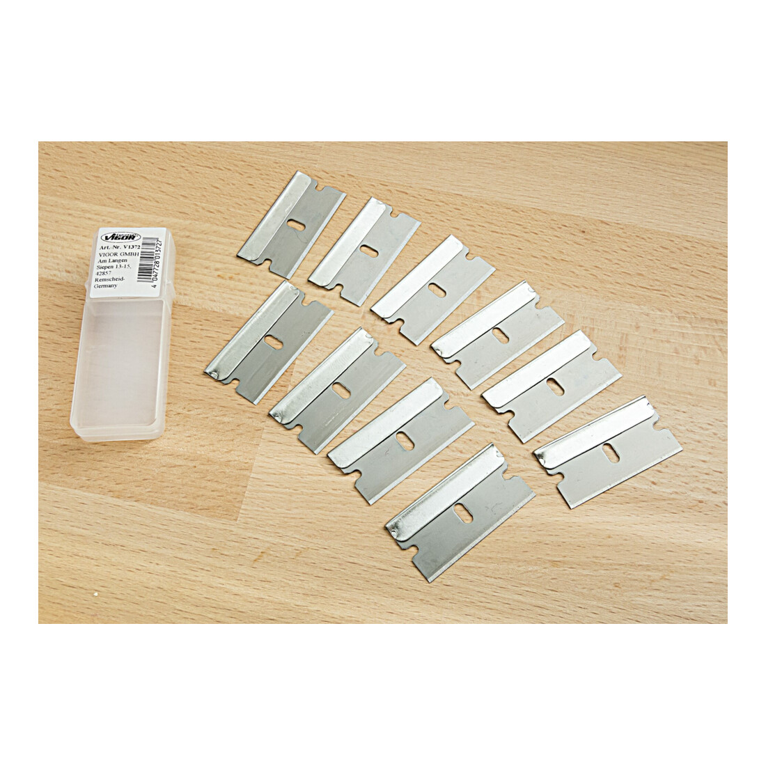 VIGOR Lames de rechange V1372, lot de 10