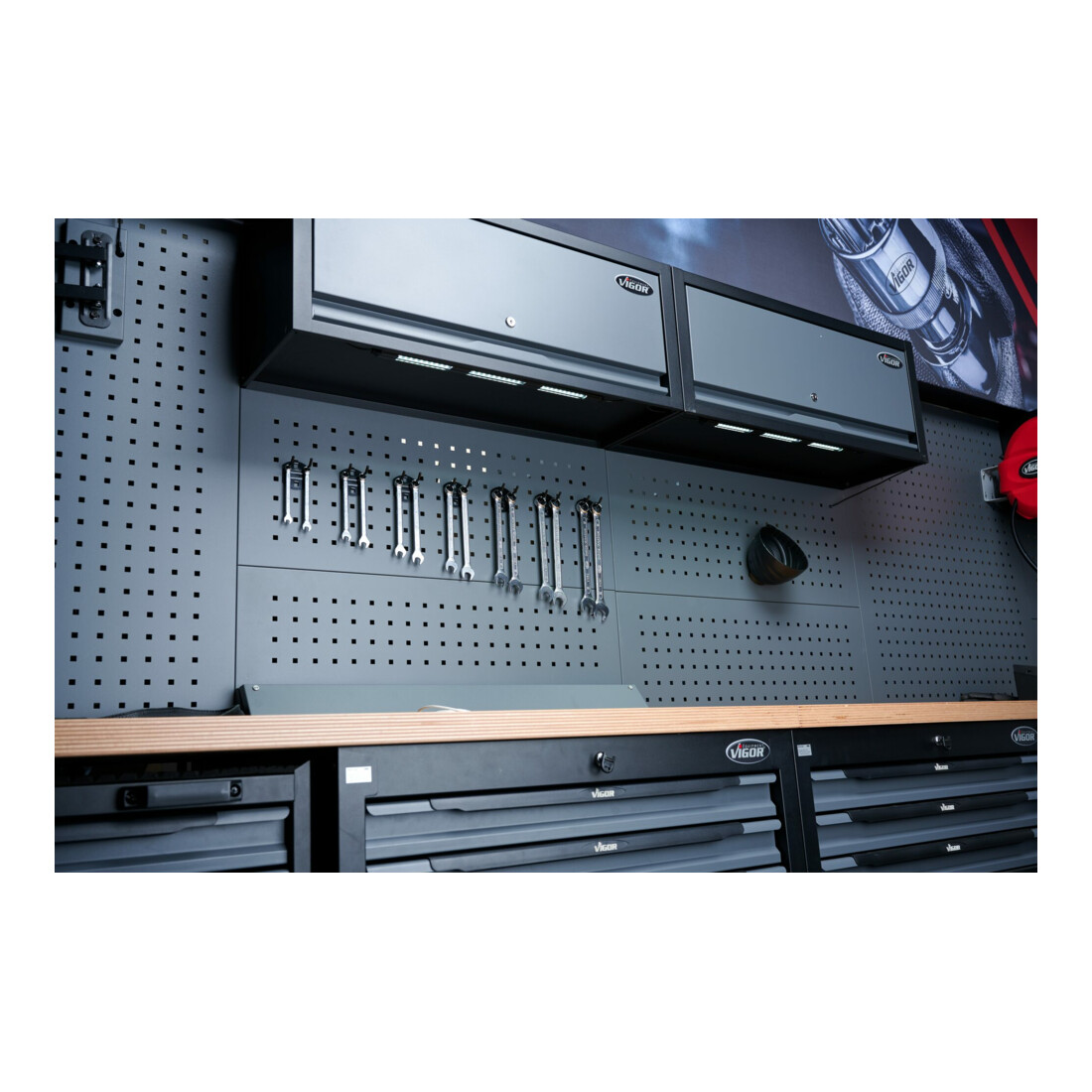 VIGOR LED Lichtleiste, Erweiterung, V7283
