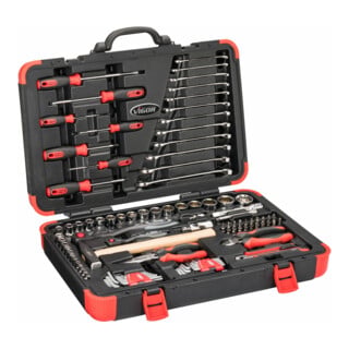 VIGOR Mallette à outils universelle V4425N ∙ Nombre d’outils : 95