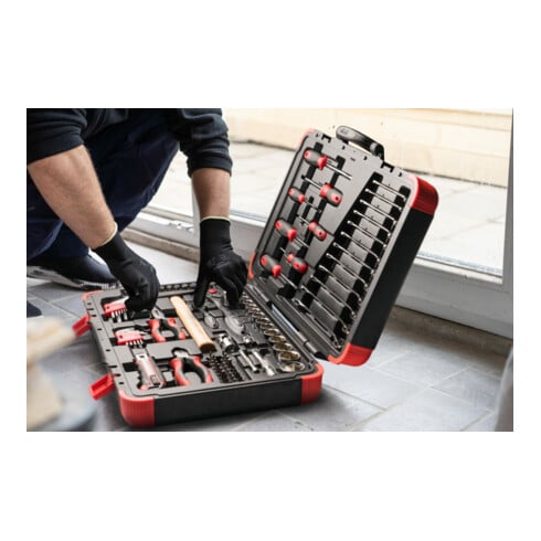 VIGOR Mallette à outils universelle V4425N ∙ Nombre d’outils : 95