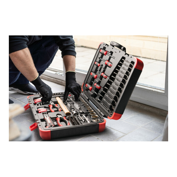VIGOR Mallette à outils universelle V4425N ∙ Nombre d’outils : 95