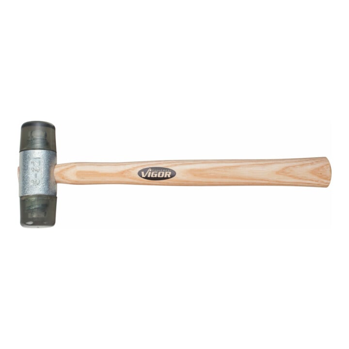 VIGOR Marteau de protection en plastique V1212 Longueur totale : 280 mm