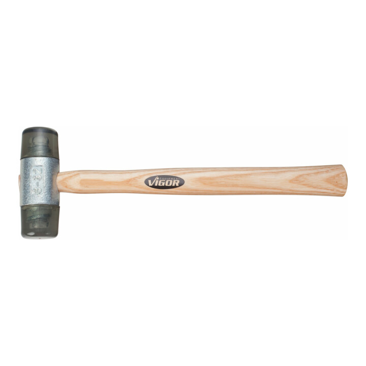 VIGOR Marteau de protection en plastique V1212 Longueur totale : 280 mm
