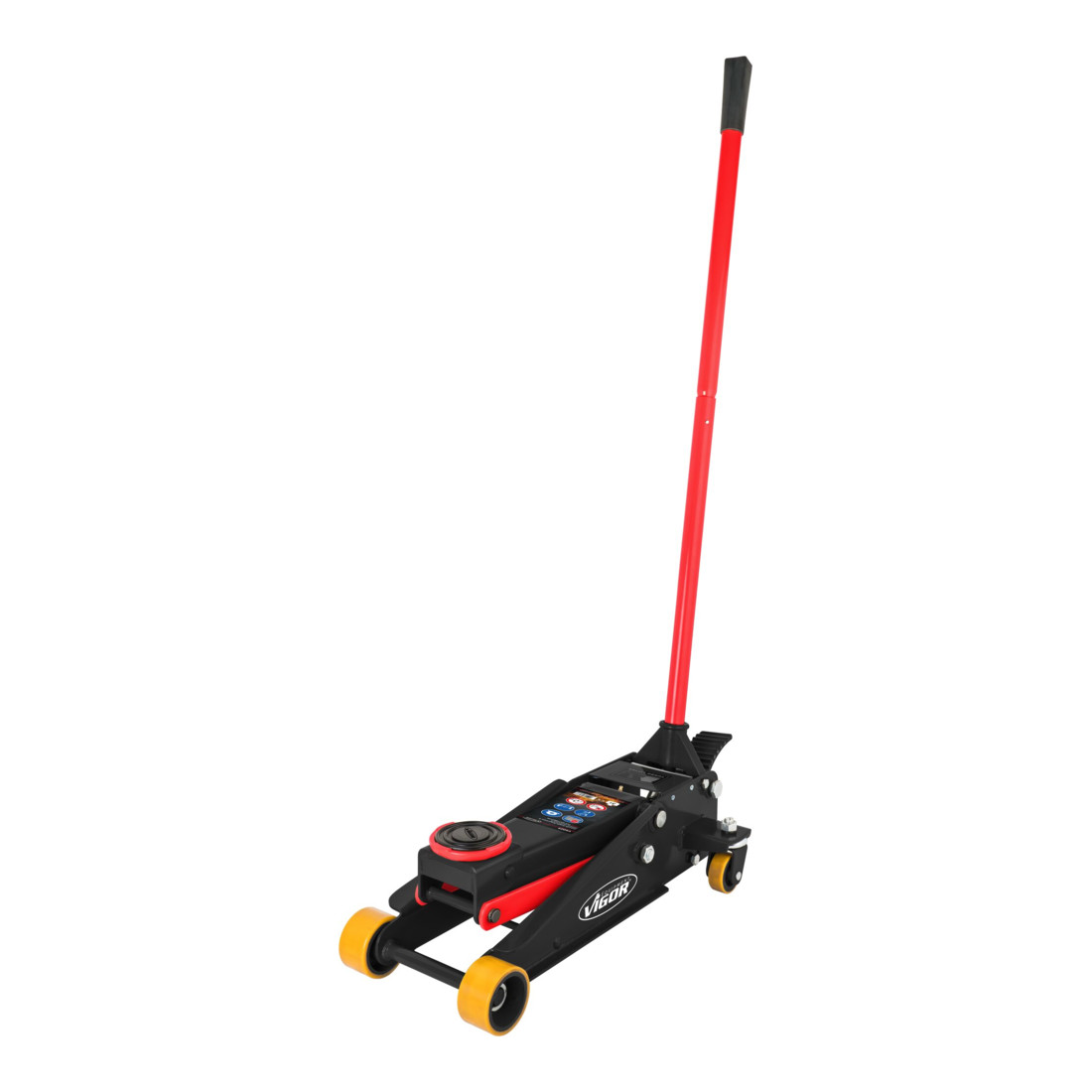 VIGOR Martinetto idraulico a rotelle V6029 3t