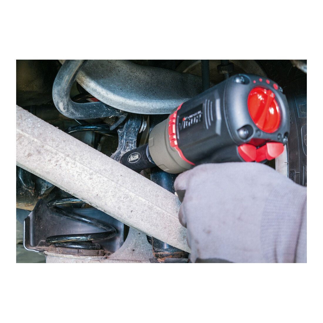 VIGOR Messwerkzeuge V5550L-24 Vierkant hohl 12,5 mm (1/2 Zoll) Außen-Sechskant Profil 24