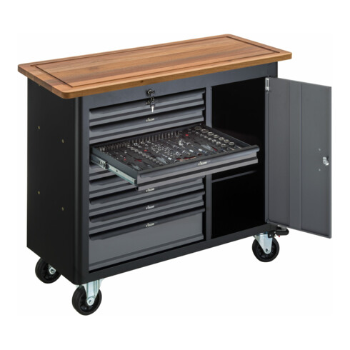 VIGOR Mobile Werkbank SeriesL, mit Sortiment, V4813/NKW, 336-teilig