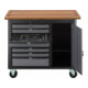 VIGOR Mobile Werkbank SeriesL, mit Sortiment, V5154, 375-teilig