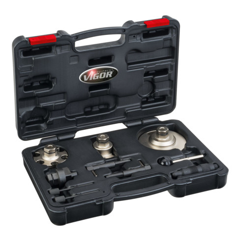 VIGOR Motoreinstell Werkzeug-Satz VAG 2,7 l, 3,0 l V6 TDI V4375 Anzahl Werkzeuge: 10
