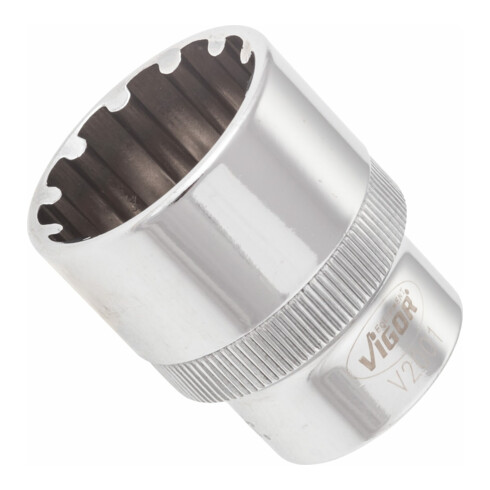VIGOR Multiprofil-Steckschlüssel Einsatz Multiprofil V2001 Vierkant hohl 12,5 mm (1/2 Zoll) 24 Gesamtlänge: 40 mm