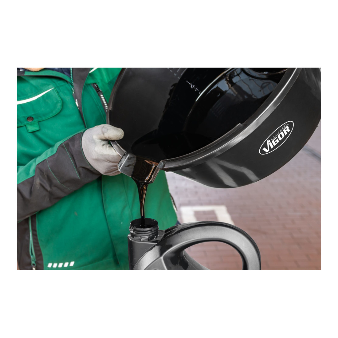 VIGOR Öl-Ablasswanne 8 l V6300-8